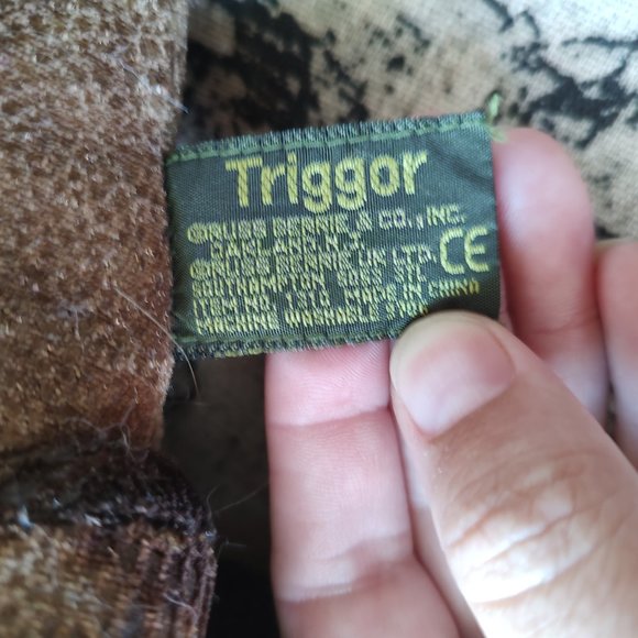 Russ Triggor Triceratops Dinosaur Plush 1996 Beanie 12" - Picture 4 of 7